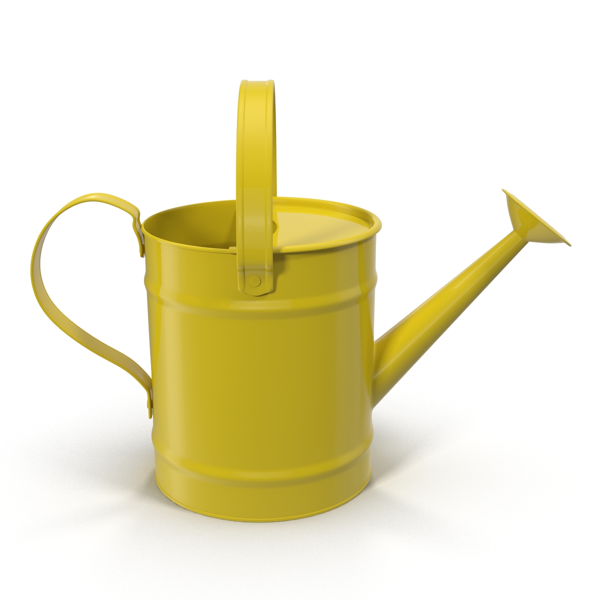 Kids Watering Can Yellow 3D model