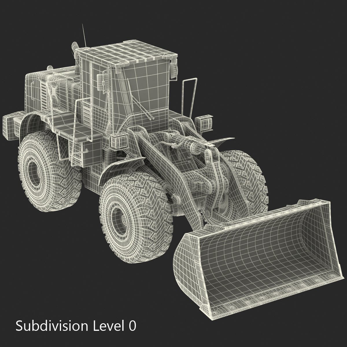 Generic Front End Loader 3D model