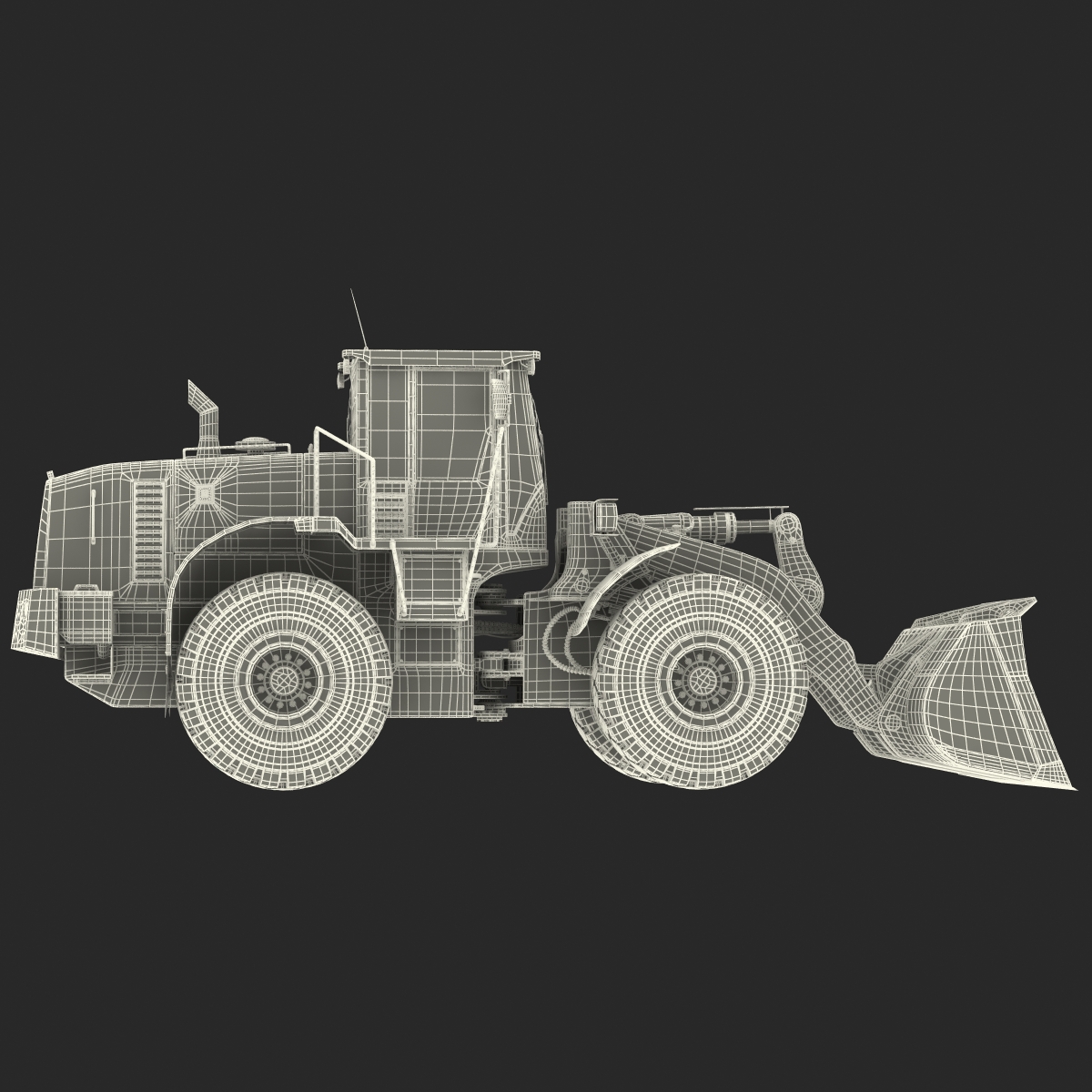 Generic Front End Loader 3D model