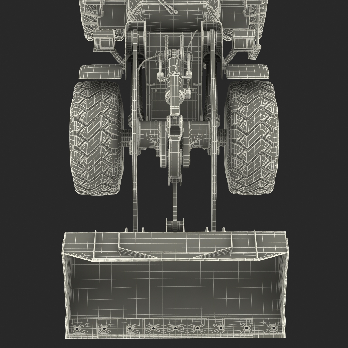 Generic Front End Loader 3D model