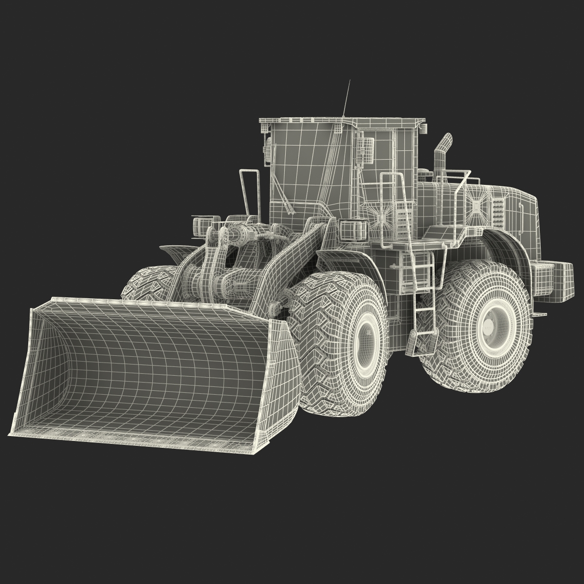 Generic Front End Loader 3D model