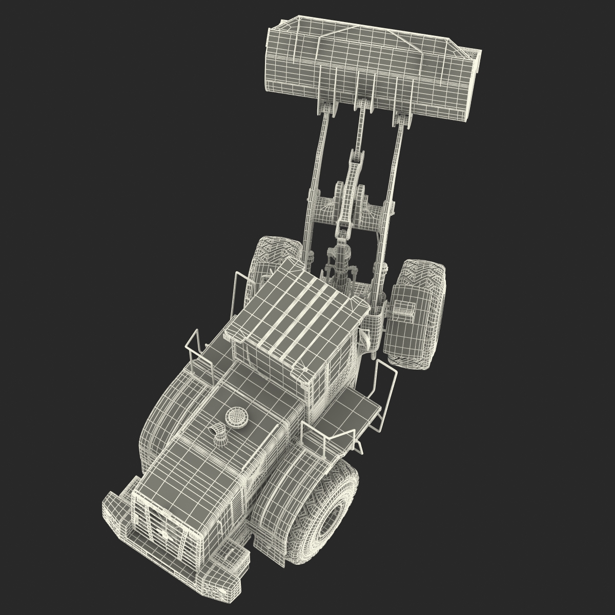 Generic Front End Loader 3D model