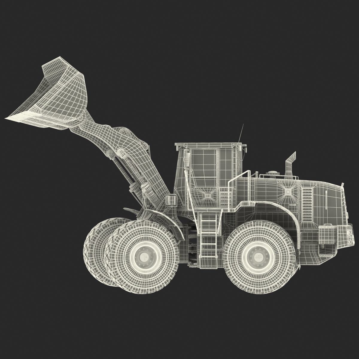 Generic Front End Loader 3D model