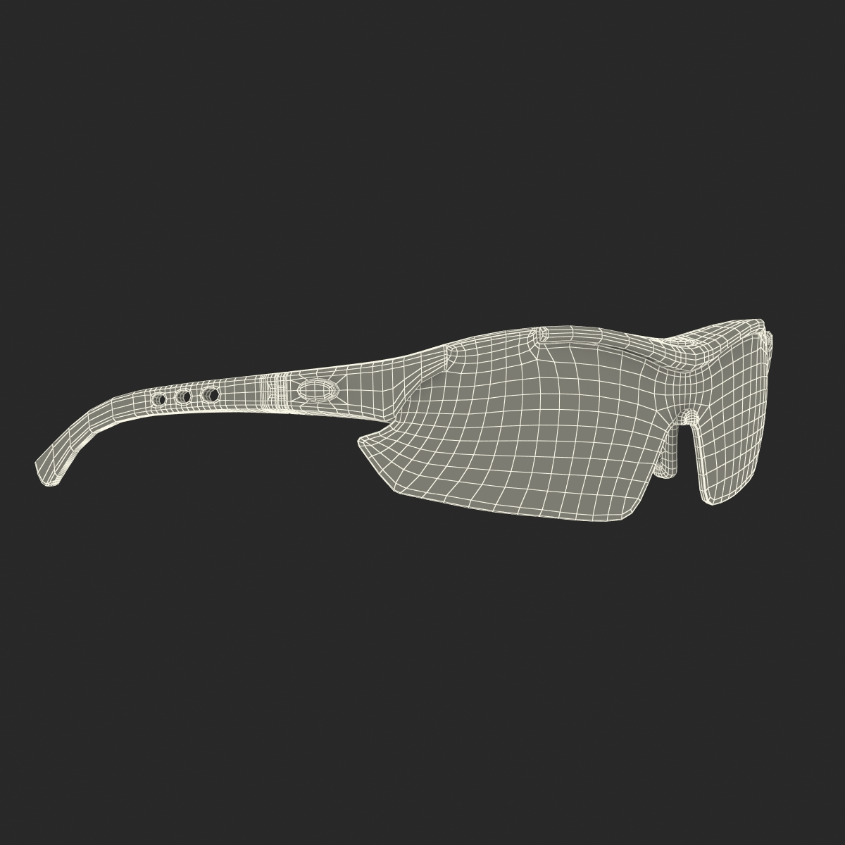 3D Sport Glasses model