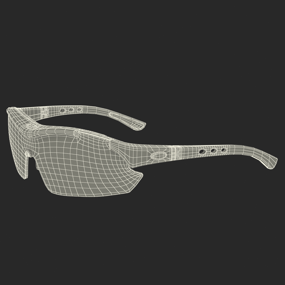 3D Sport Glasses model