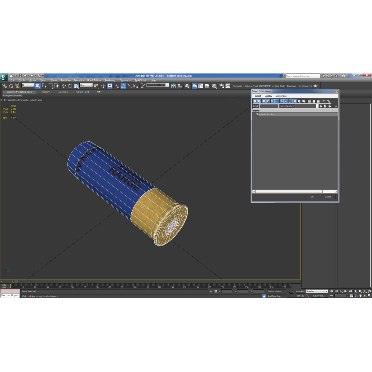 3D model Shotgun Shell 2