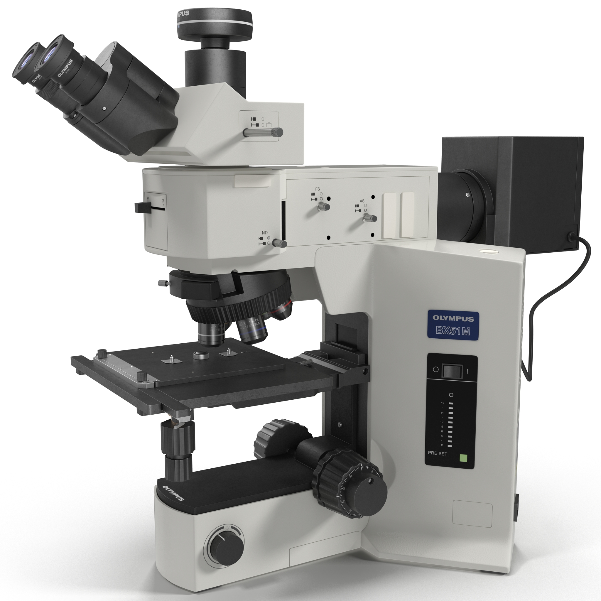 Microscope OLYMPUS BX51M 3D model