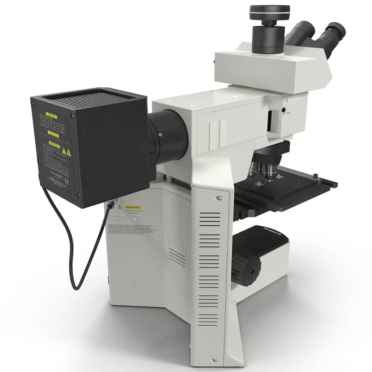 Microscope OLYMPUS BX51M 3D model