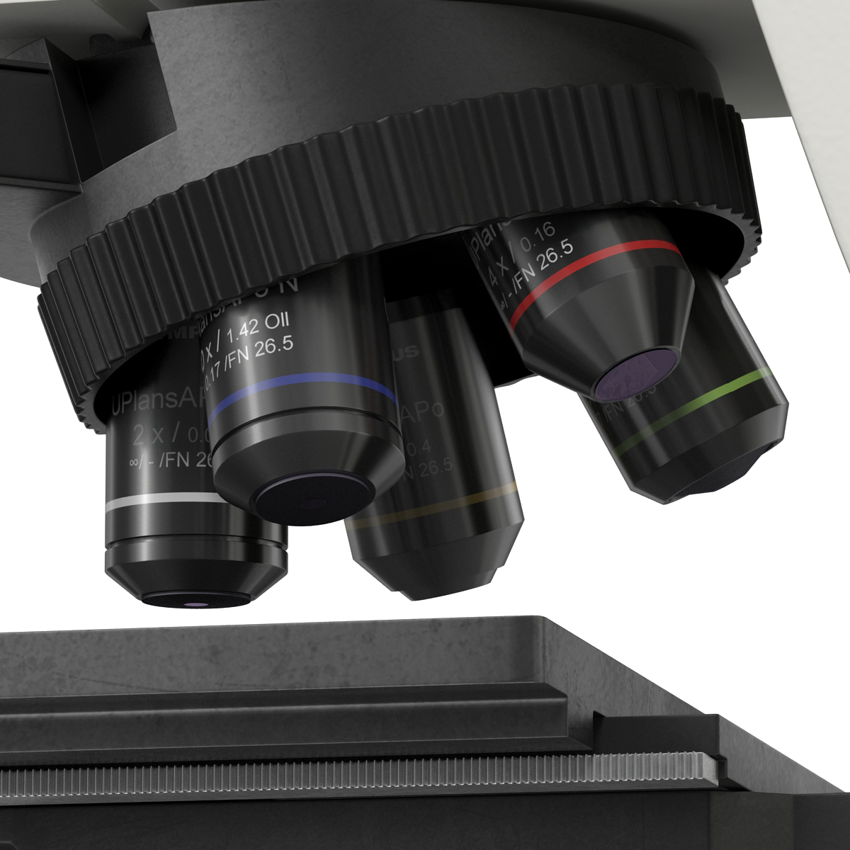 Microscope OLYMPUS BX51M 3D model