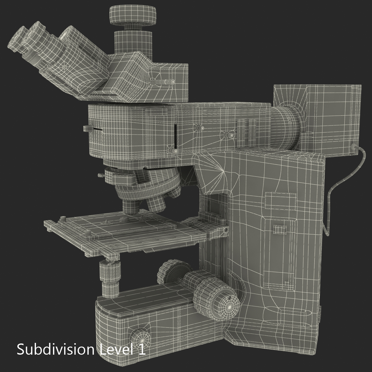 Microscope OLYMPUS BX51M 3D model