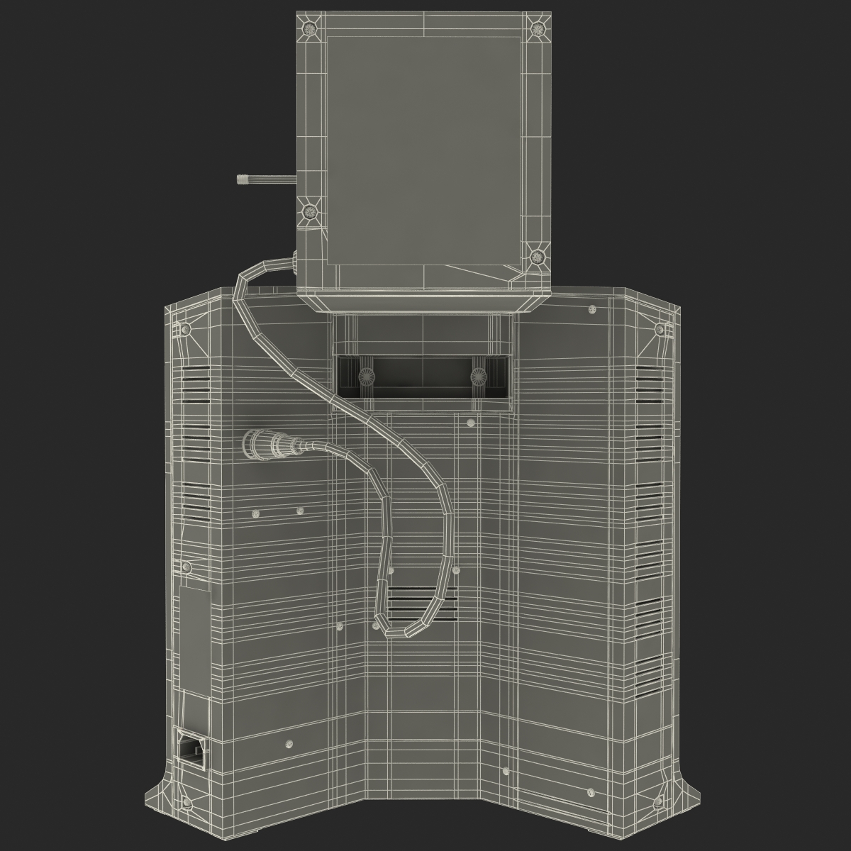 Microscope OLYMPUS BX51M 3D model