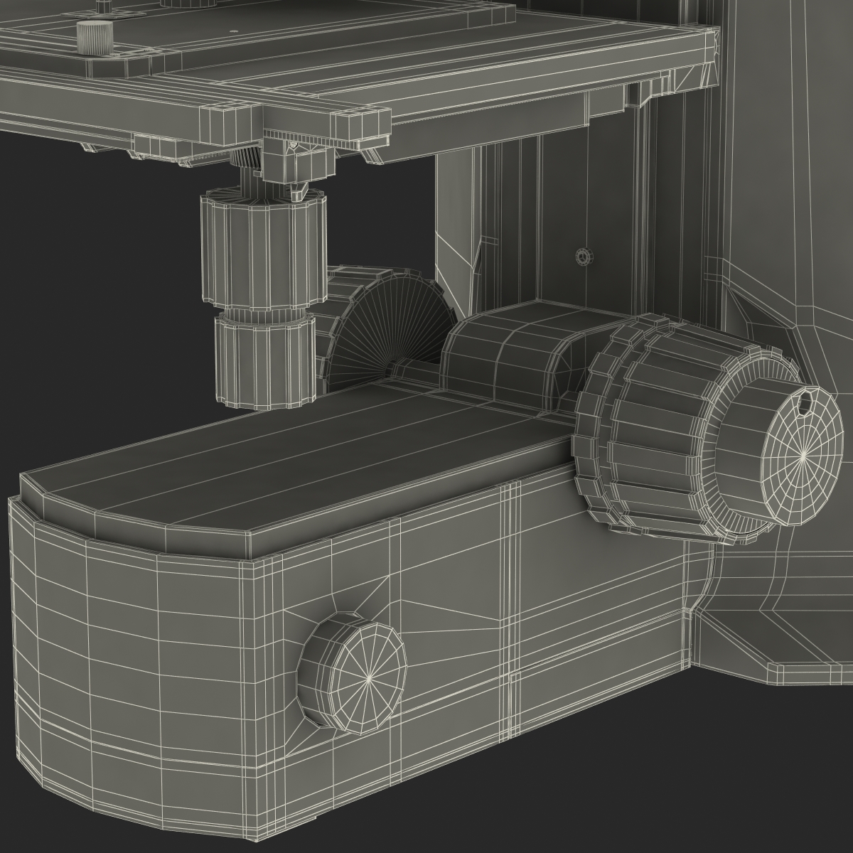 Microscope OLYMPUS BX51M 3D model