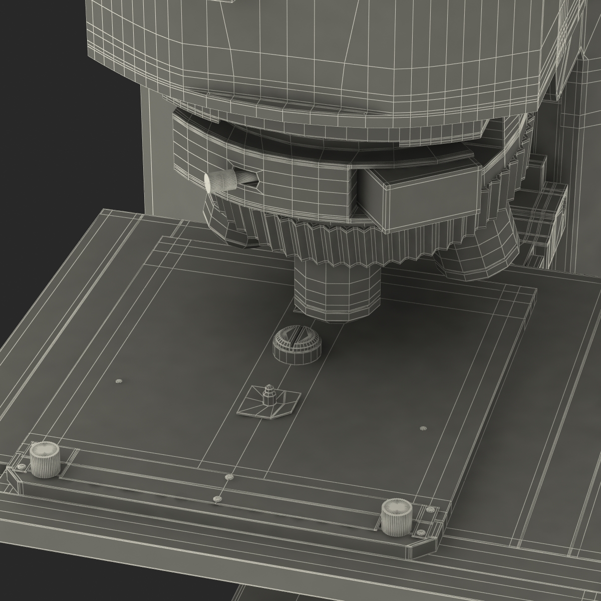 Microscope OLYMPUS BX51M 3D model