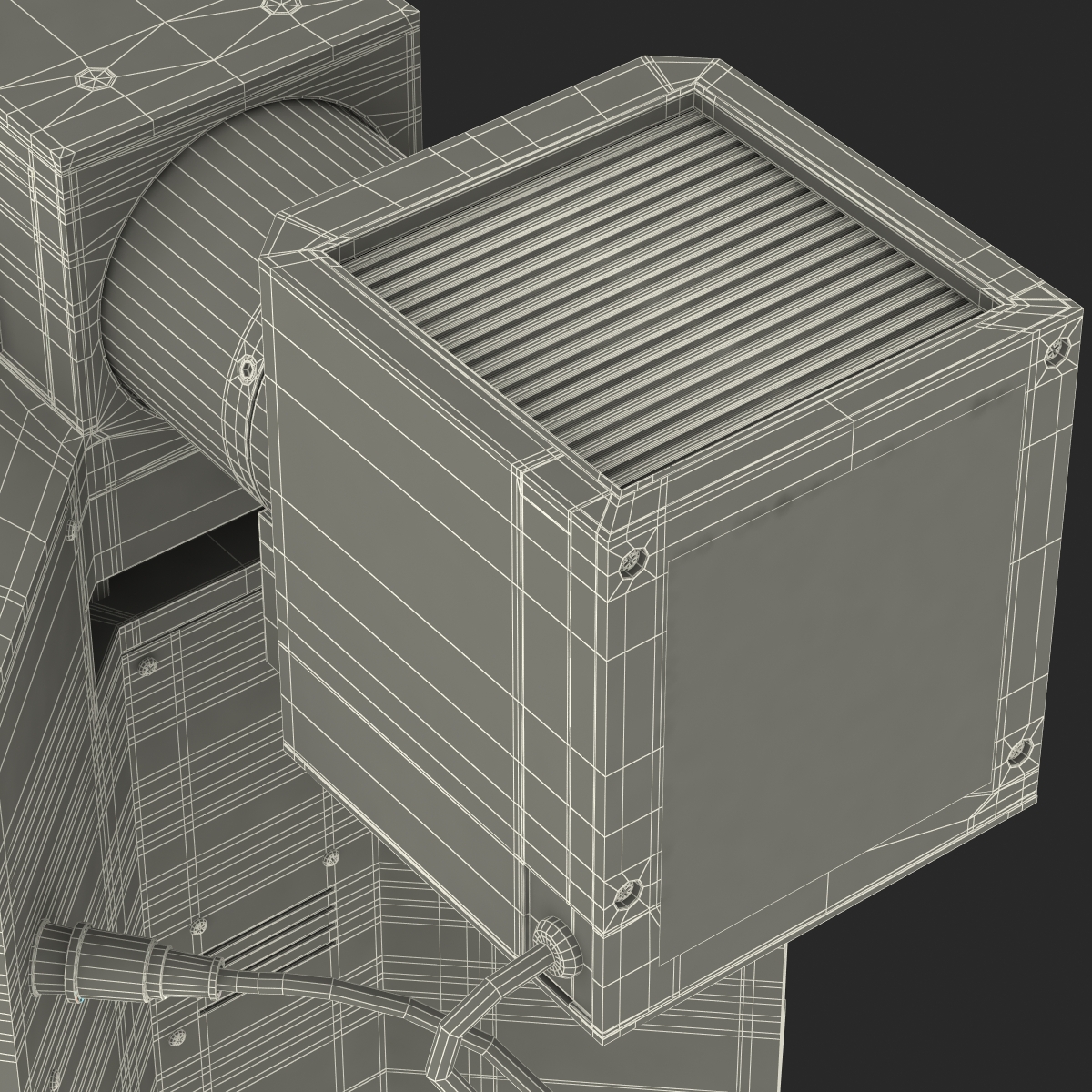 Microscope OLYMPUS BX51M 3D model