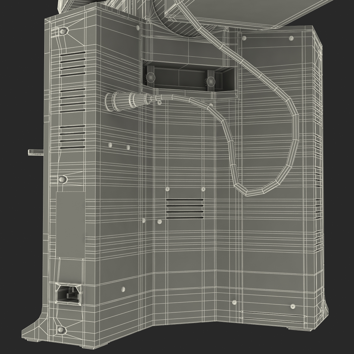 Microscope OLYMPUS BX51M 3D model