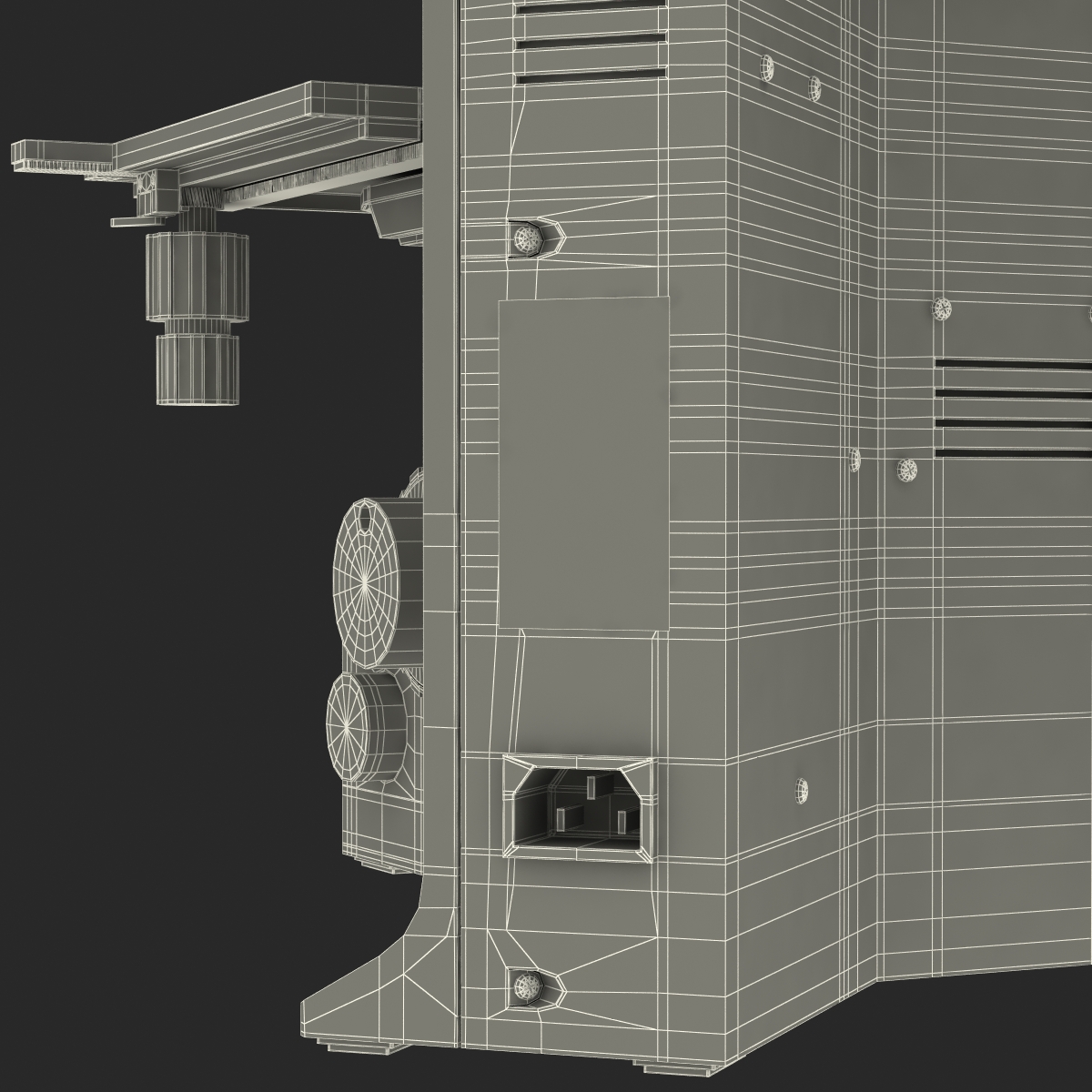 Microscope OLYMPUS BX51M 3D model