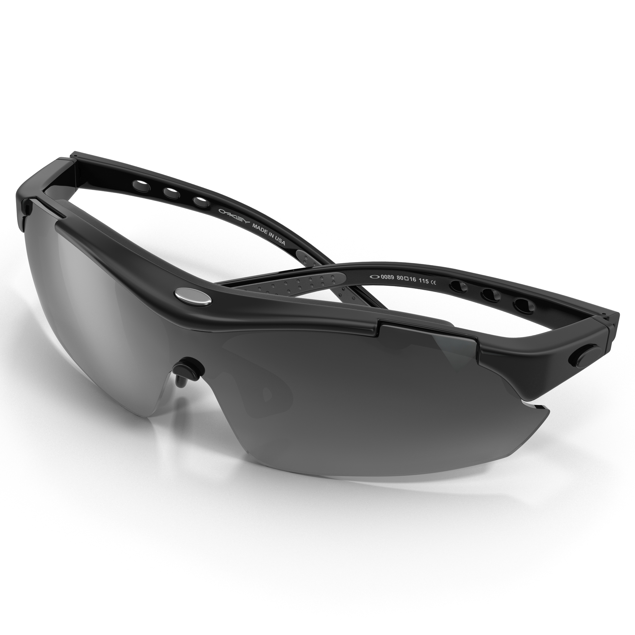 3D Sport Glasses 2 Black