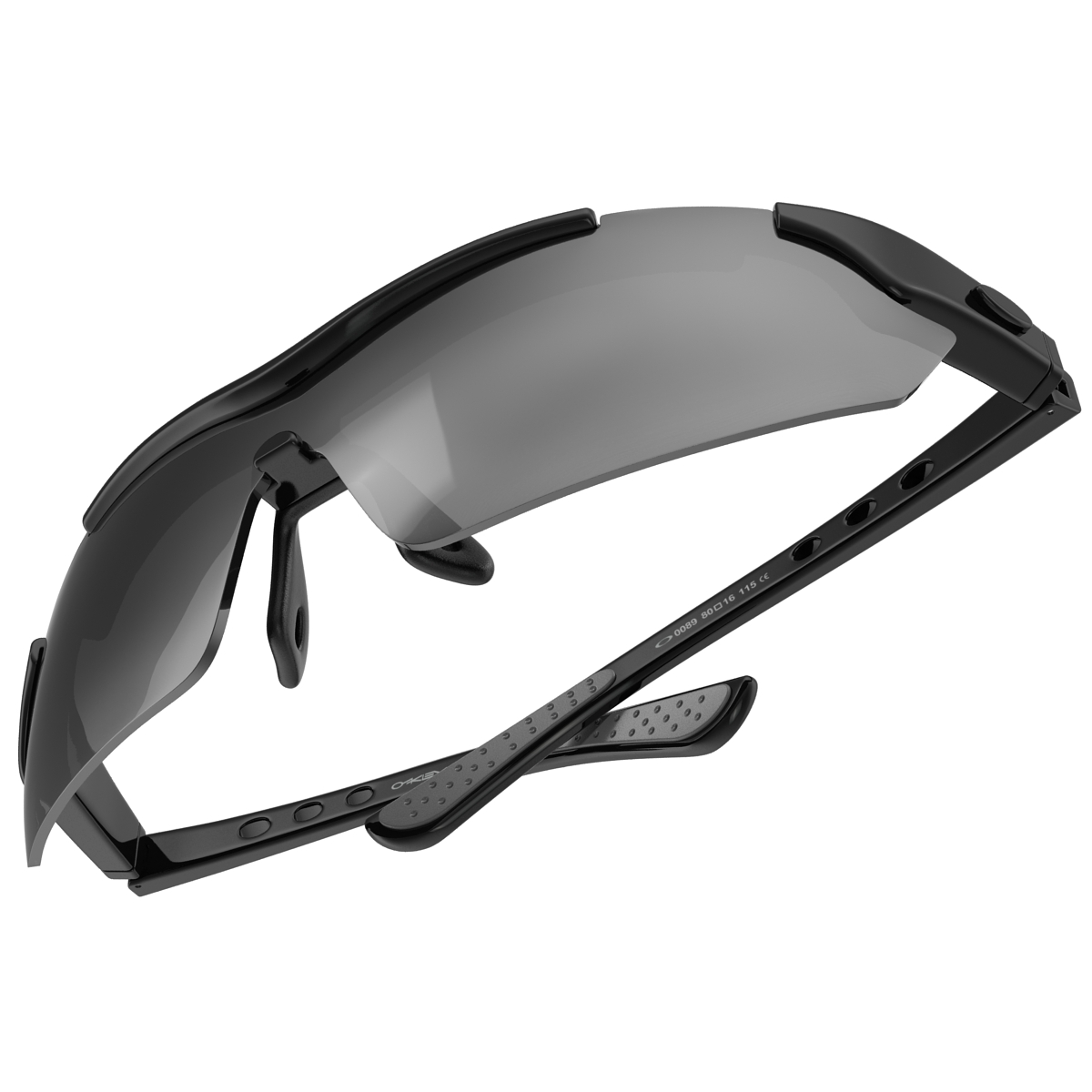 3D Sport Glasses 2 Black