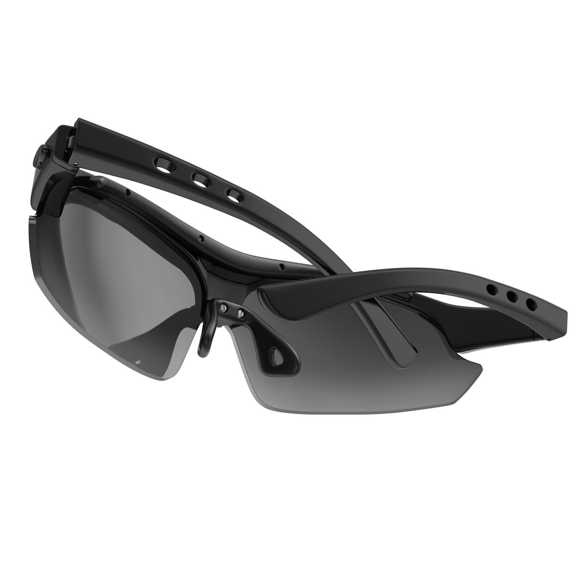 3D Sport Glasses 2 Black