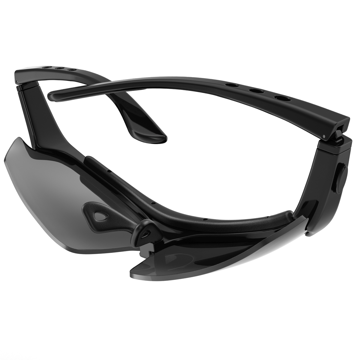 3D Sport Glasses 2 Black