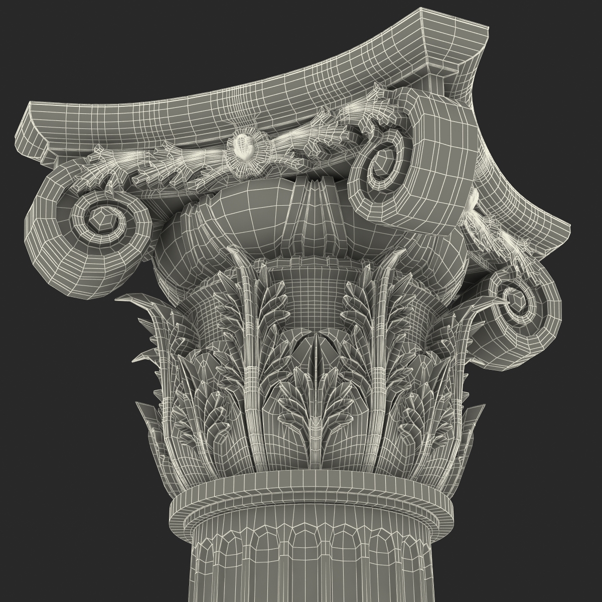 Composite order Column 3D