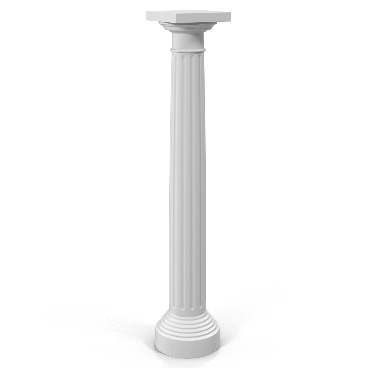 3D Doric Order Column model