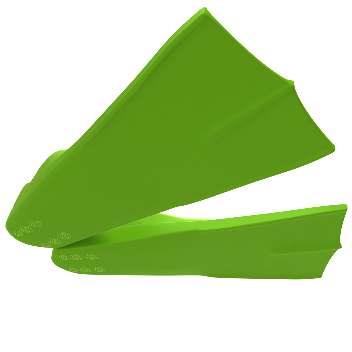 3D model Swim Fins Green