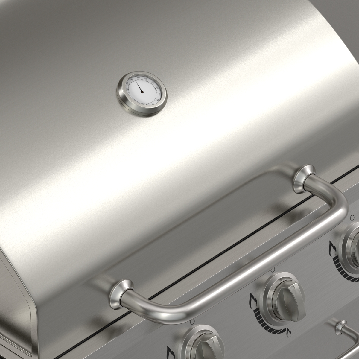 Gas Grill 3D model