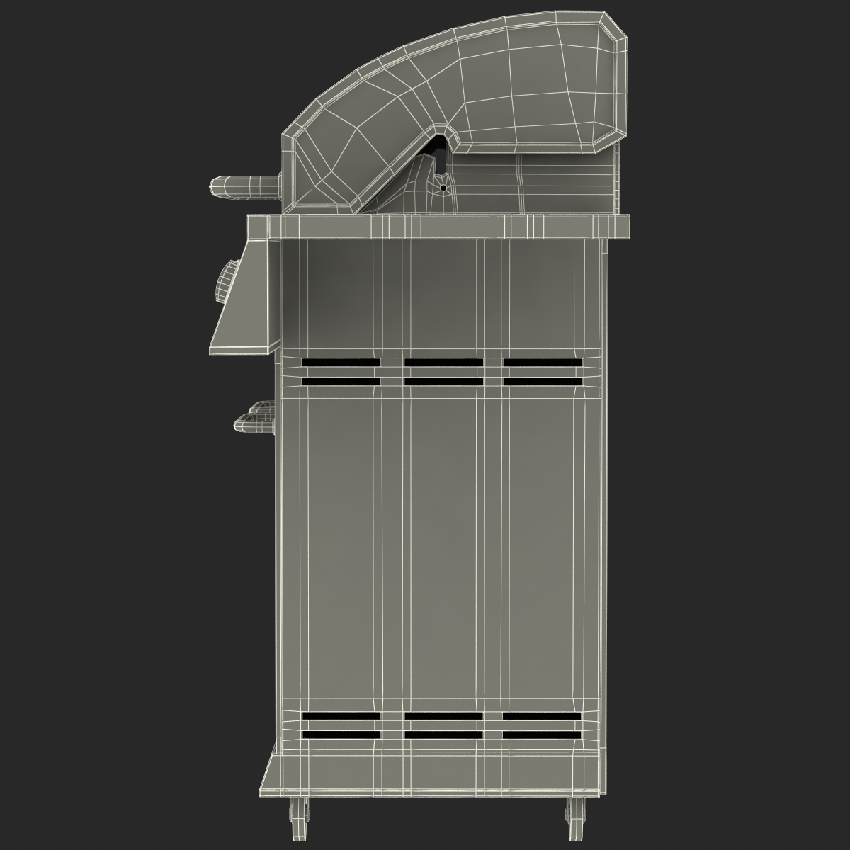 Gas Grill 3D model