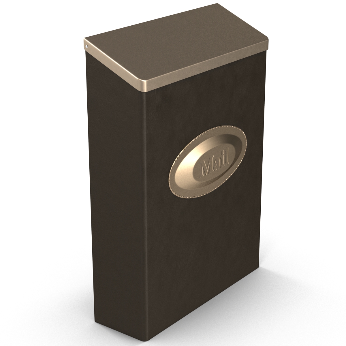 3D Wall Mount Mailbox model