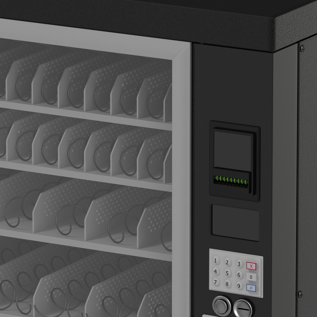 3D Drink Vending Machine 2 model