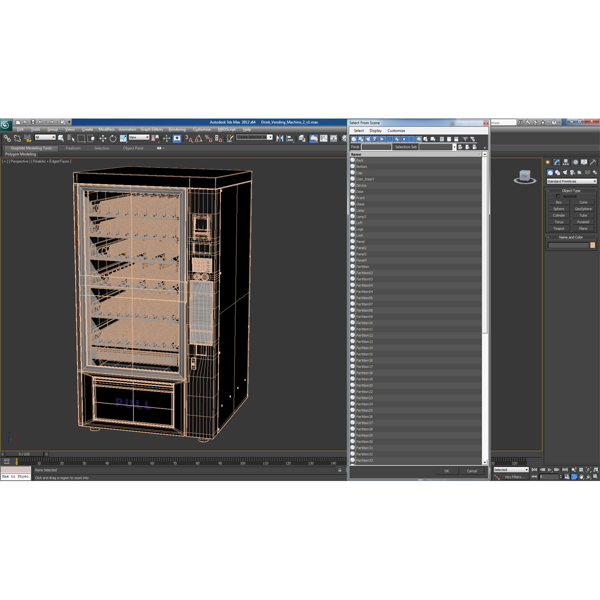 3D Drink Vending Machine 2 model