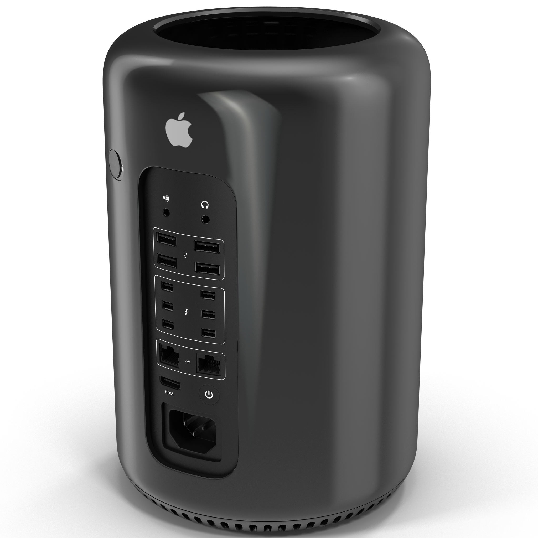 3D Apple Mac Pro model