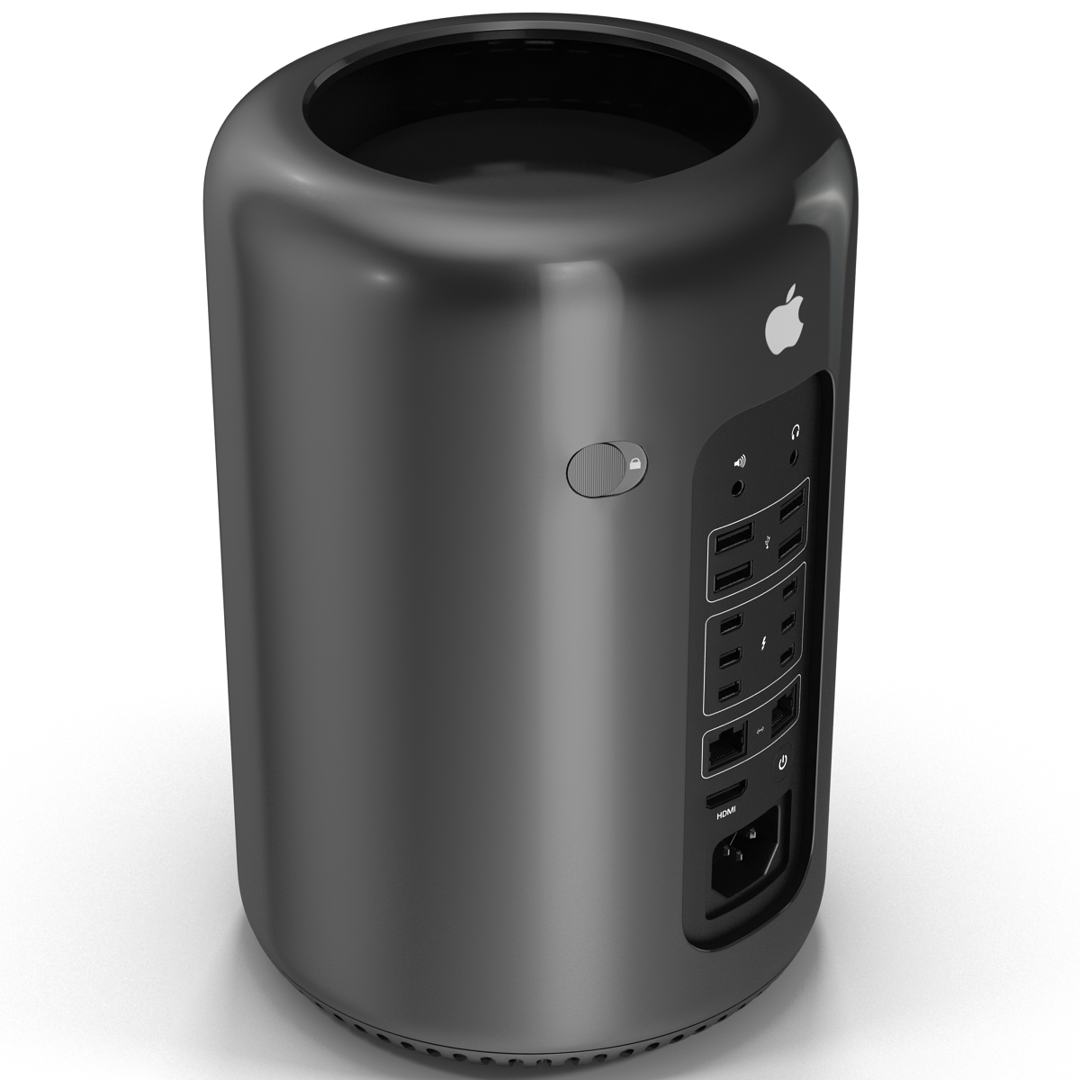 3D Apple Mac Pro model