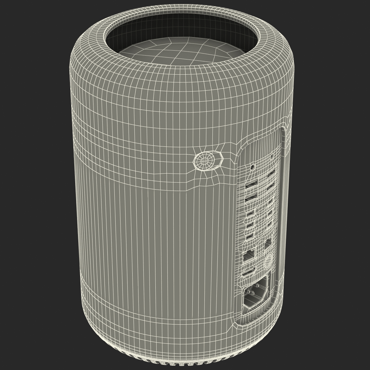 3D Apple Mac Pro model