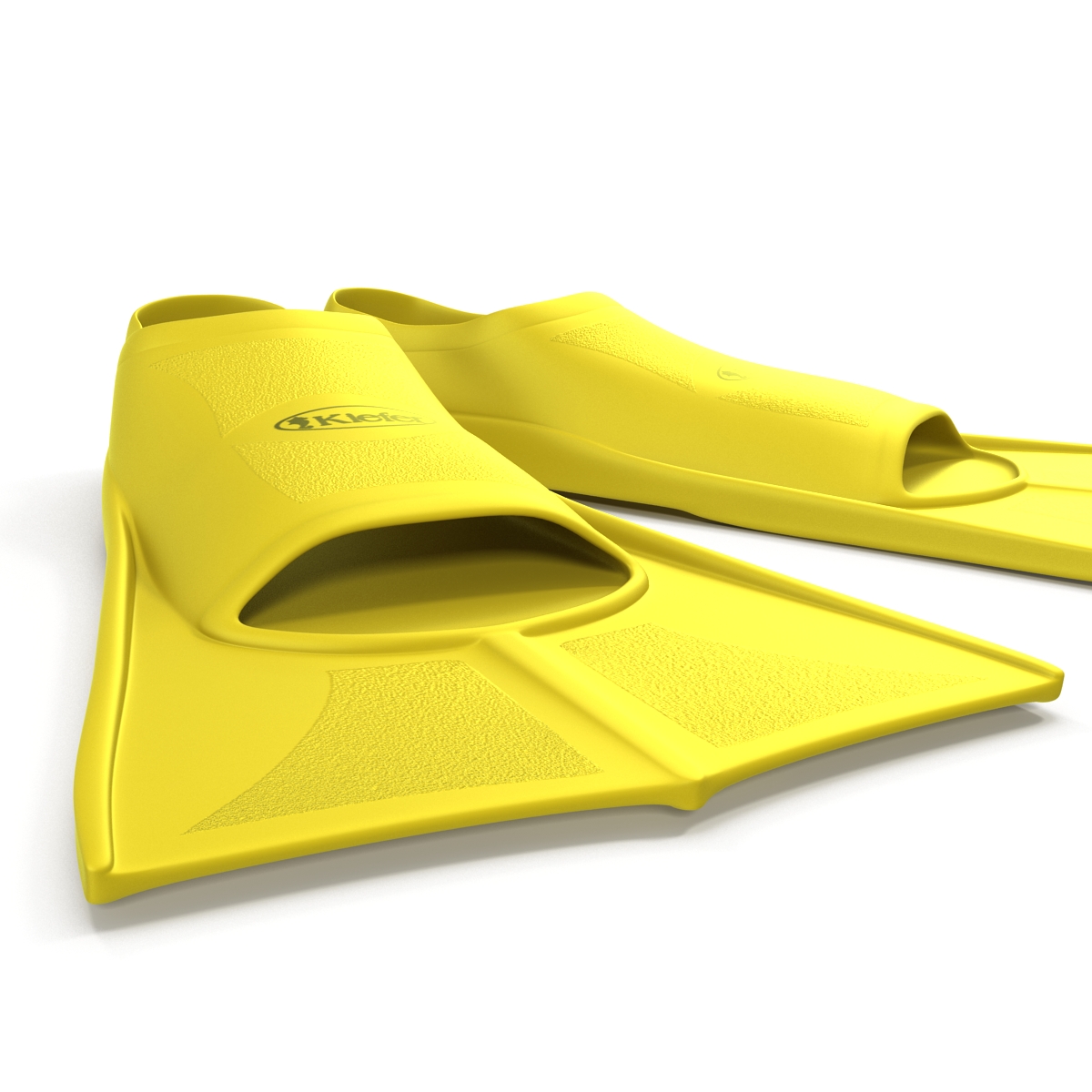 3D Swim Fins Yellow