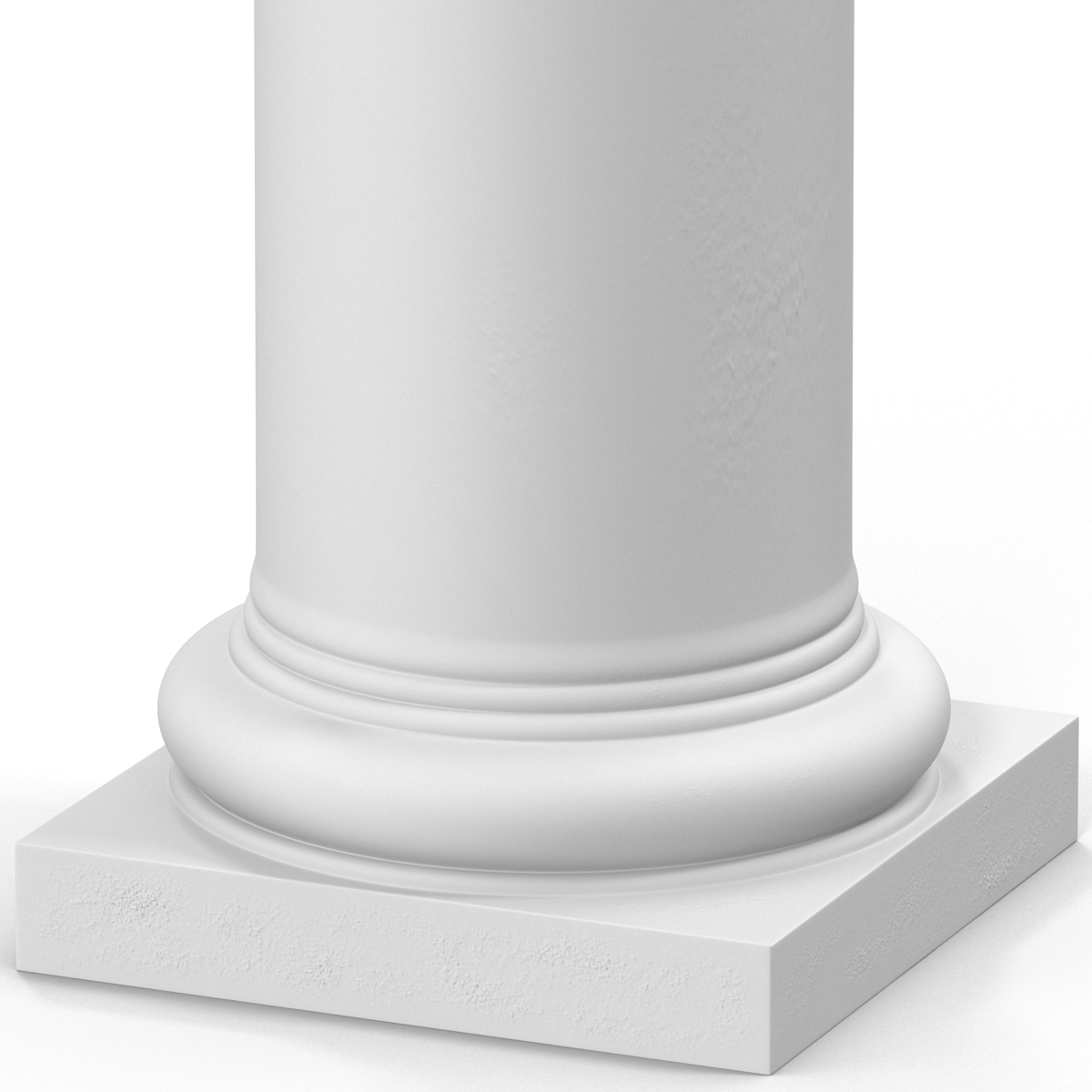 Tuscan order Column 3D model