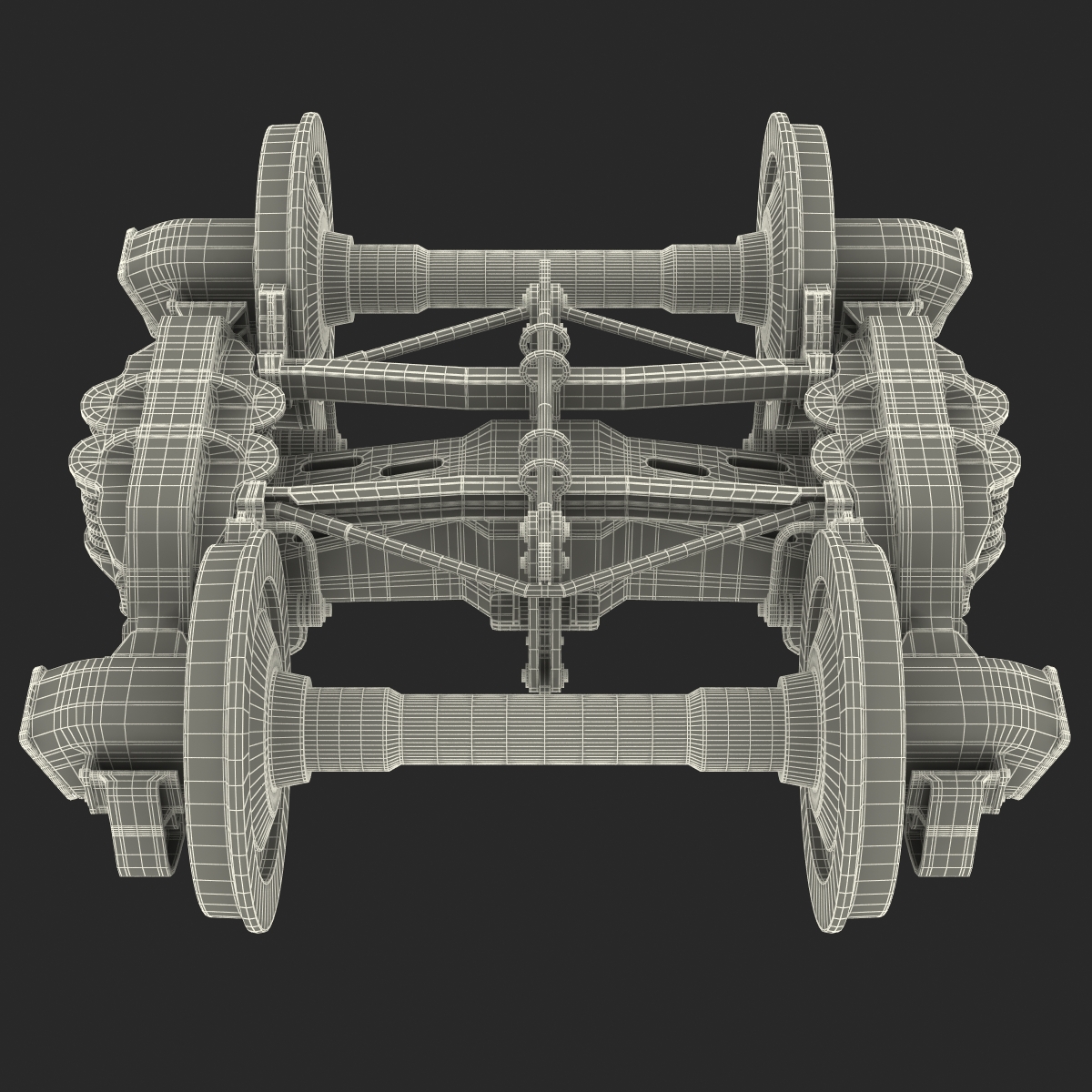 Train Wheels 3D