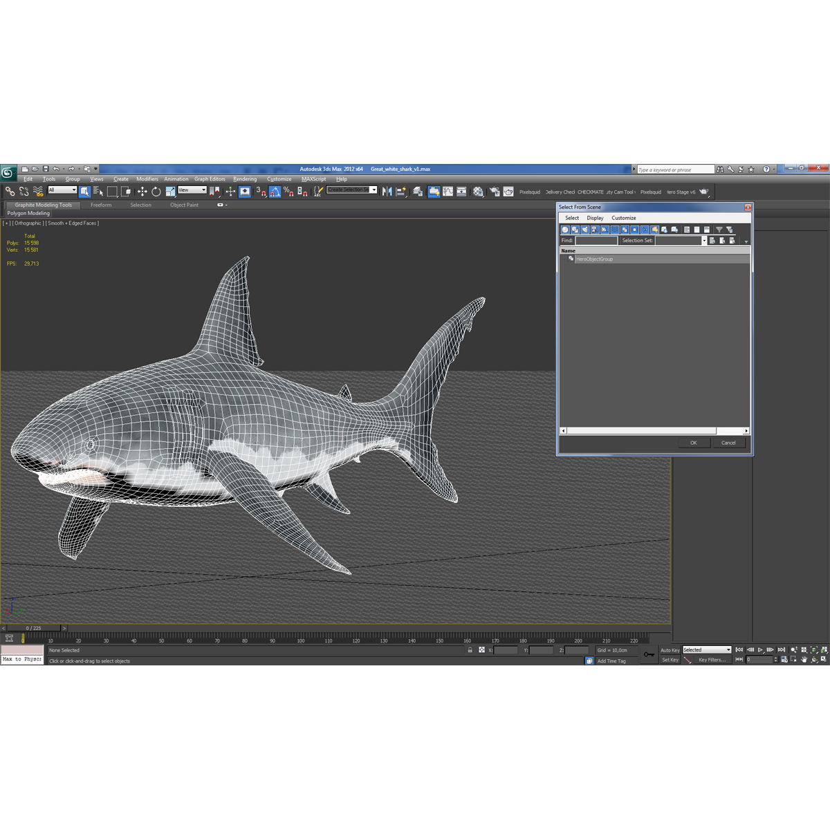 Great White Shark 3D