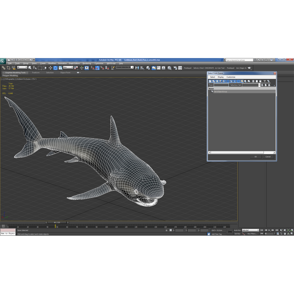 Great White Shark 2 3D model