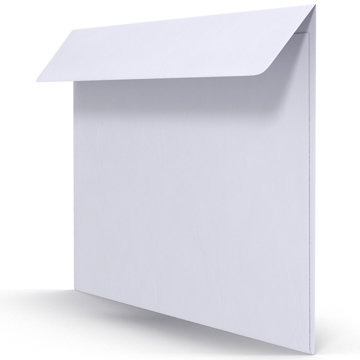 White Envelope 3D model