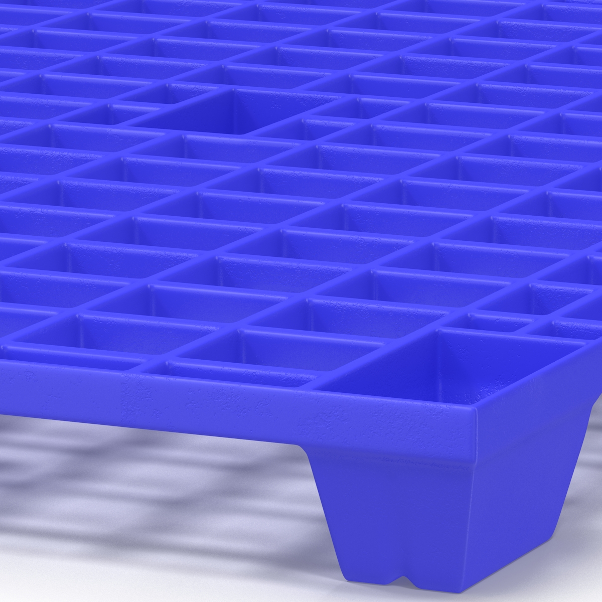 3D Plastic Pallet 2 Blue