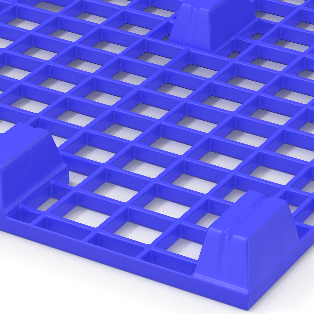 3D Plastic Pallet 2 Blue