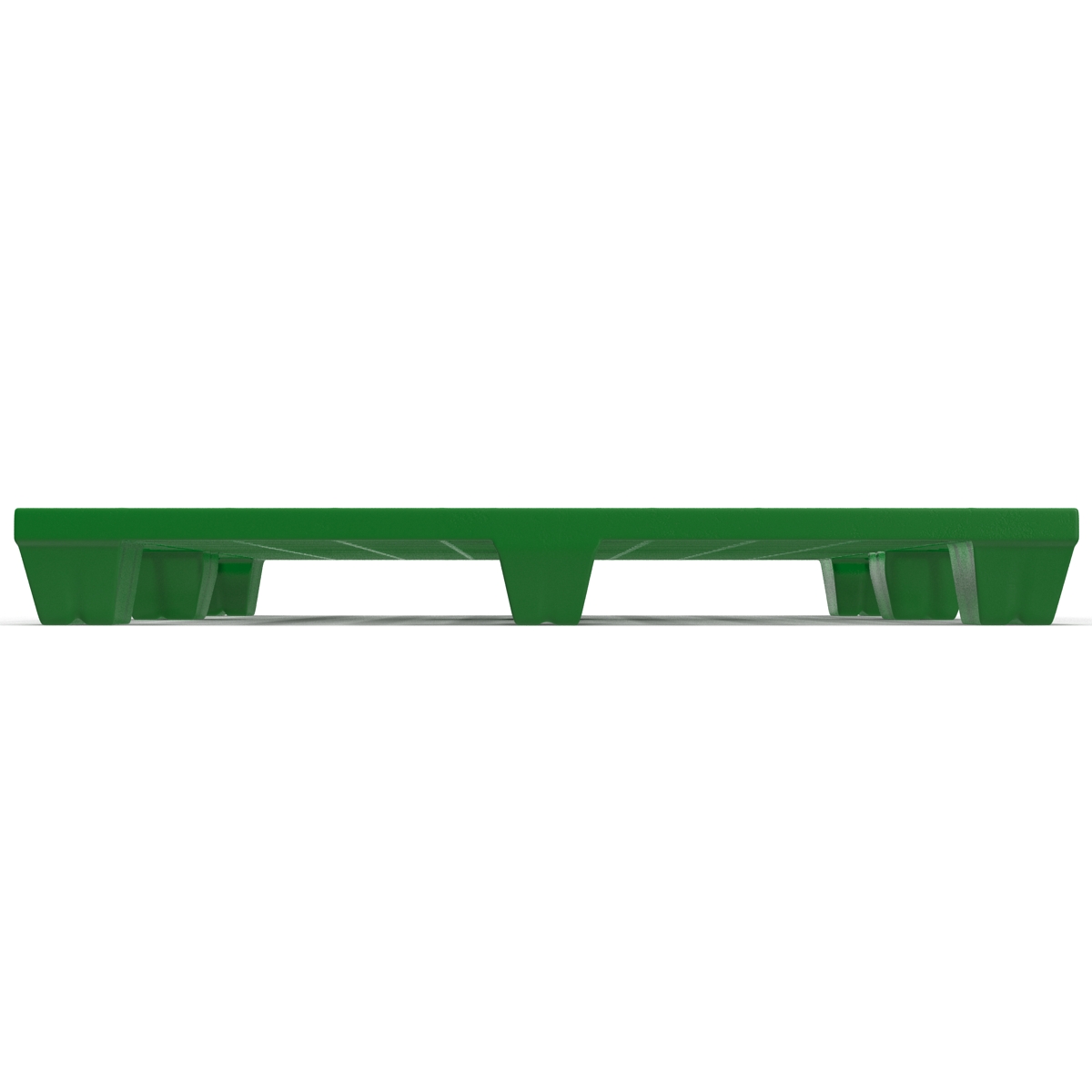 Plastic Pallet 2 Green 3D