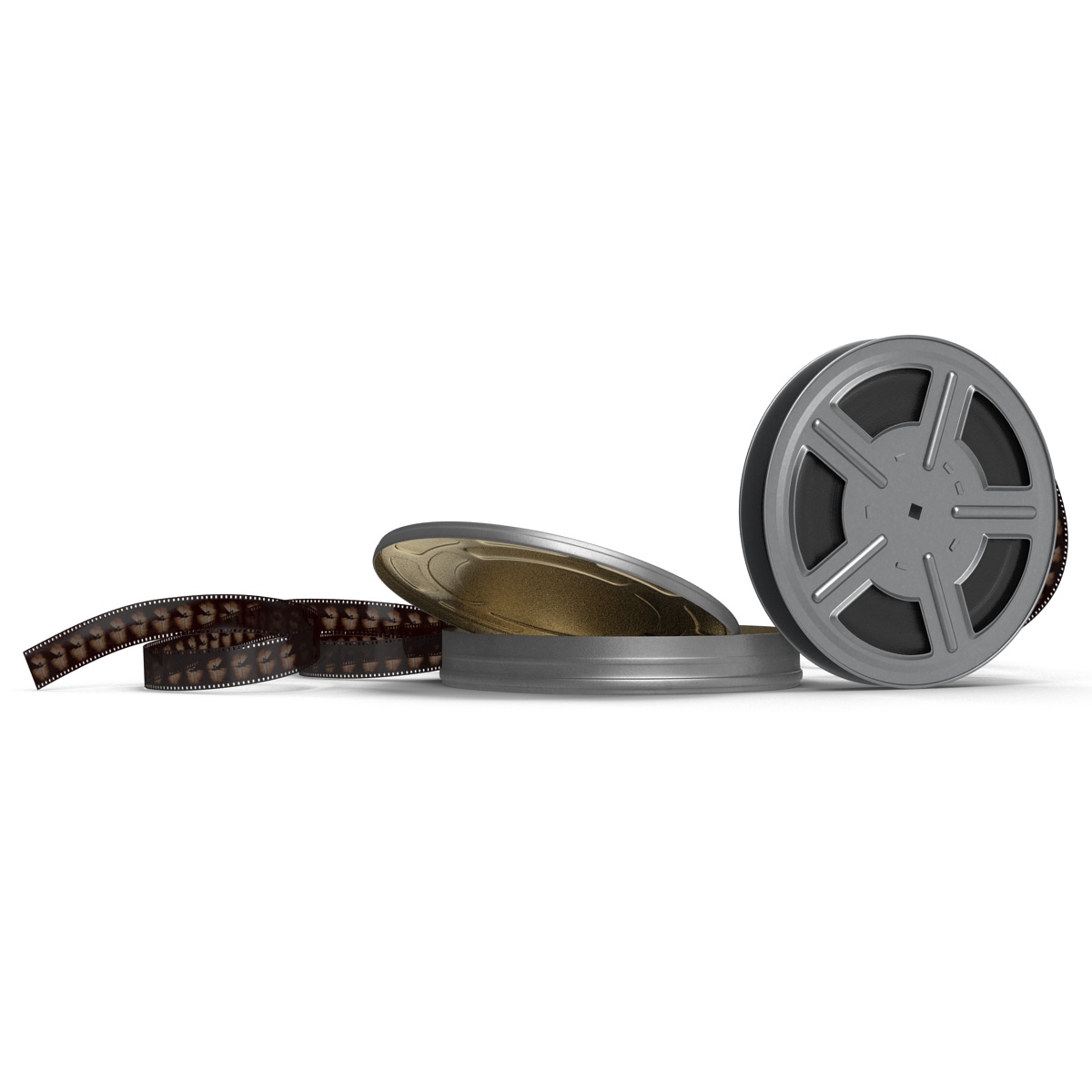 3D Video Film Reel Set 2