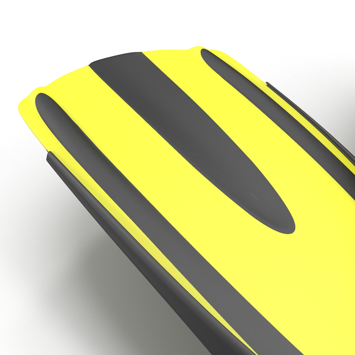 Oceanic Generic Fins Yellow 3D