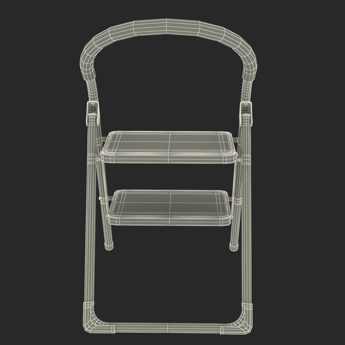 3D Step Ladder 3 model