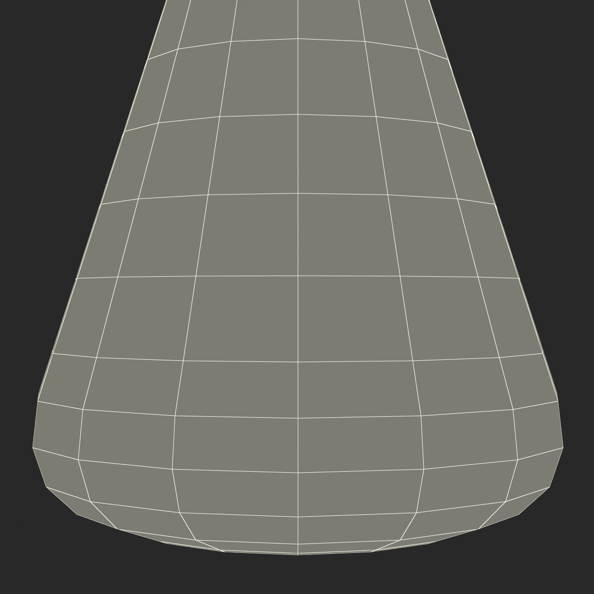 3D 250 ml Erlenmeyer Flask model