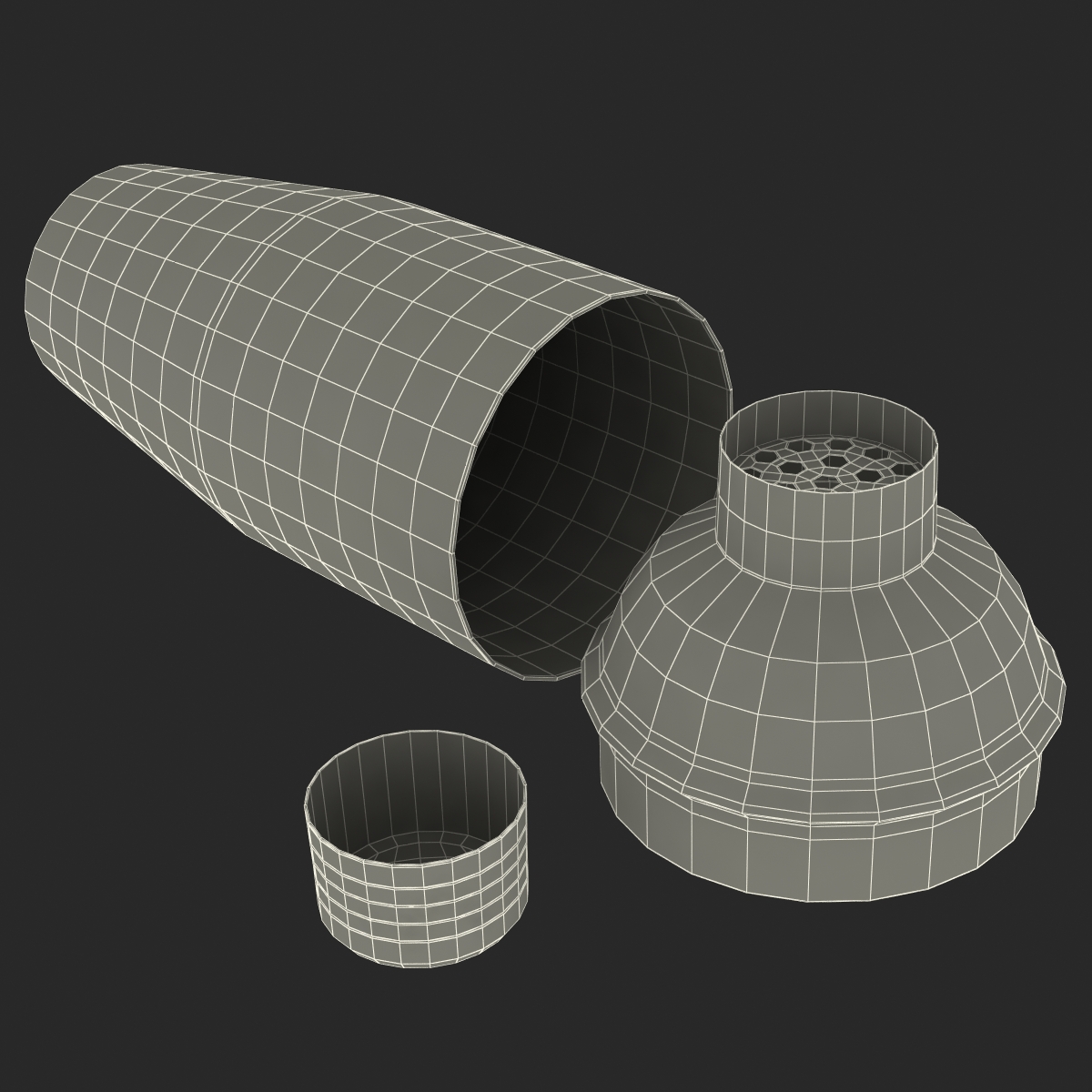 3D model Cocktail Shaker