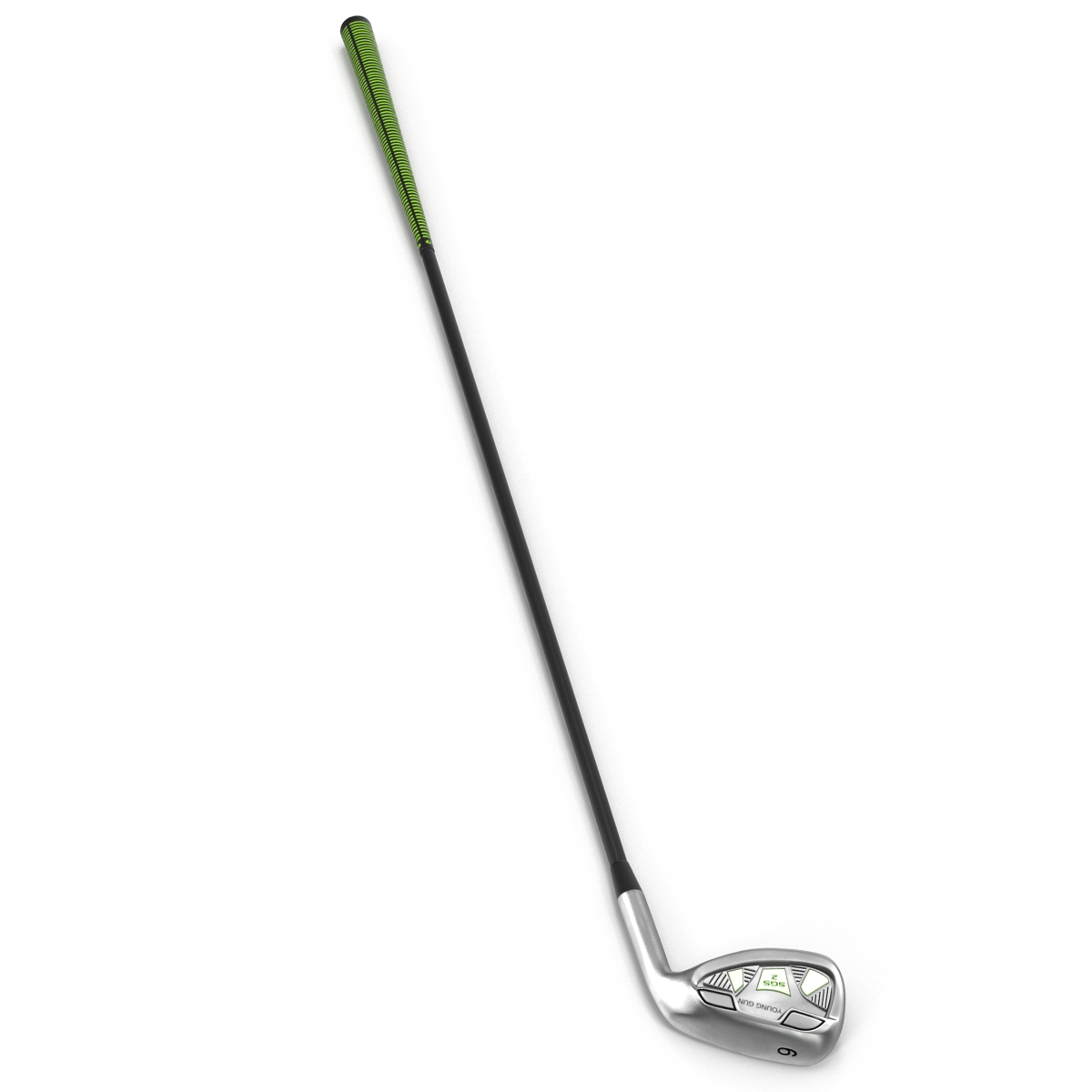 3D 9 Iron Golf Club